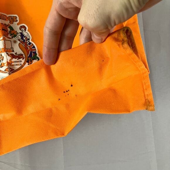 Orange Amplification Tote Bag 17x15 Logo Music Promo Slight Marks See Photos - Picture 14 of 16